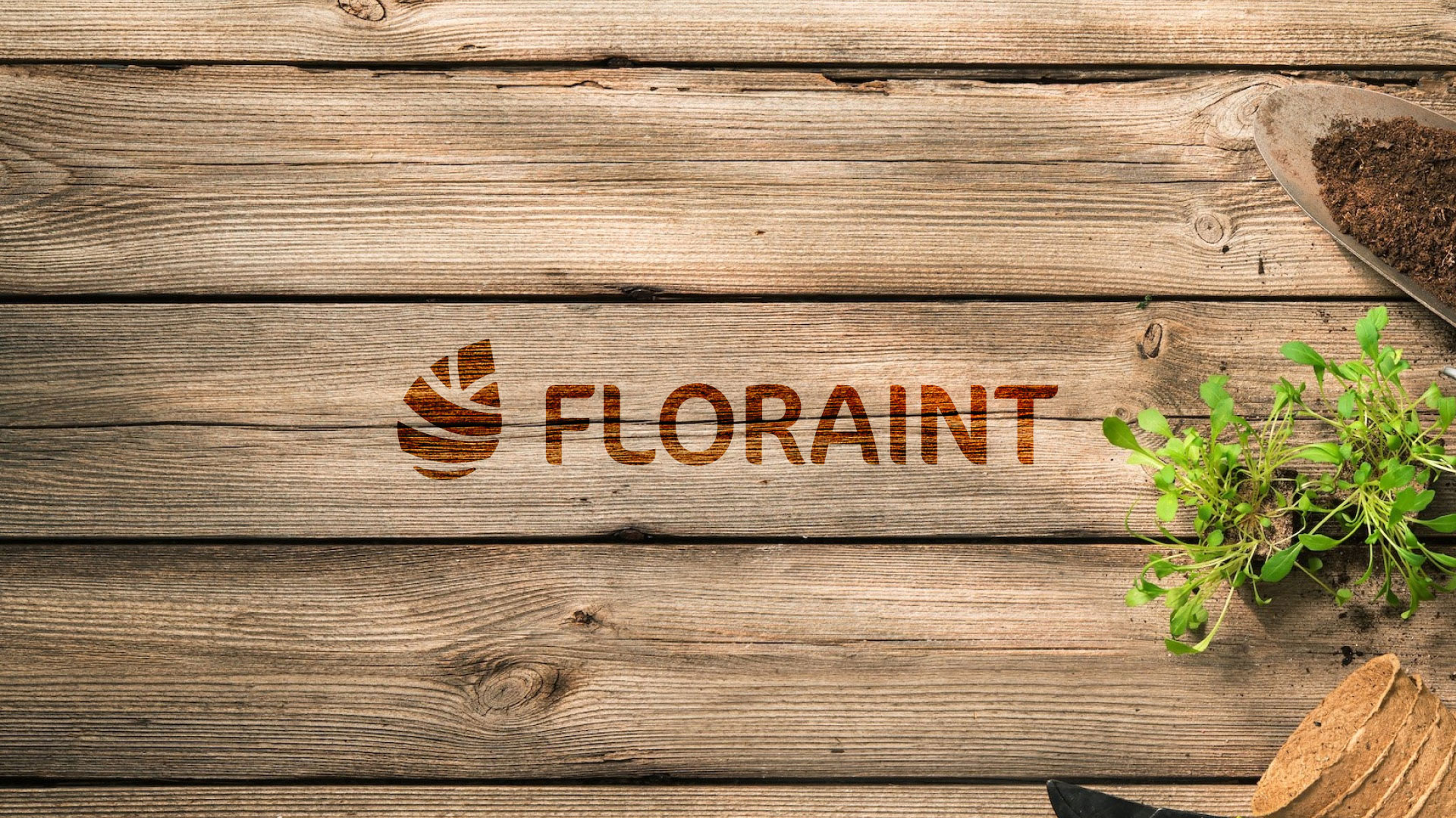 Создание логотипа и интернет-магазина «FLORAINT» в 