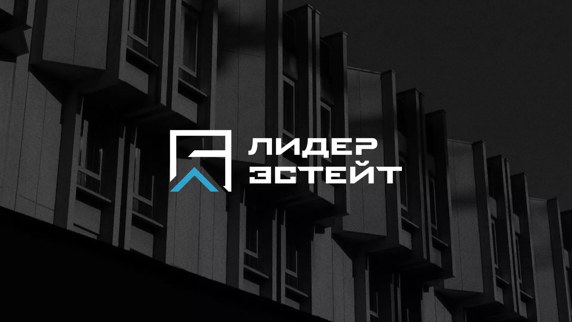Разработка логотипа агентства недвижимости «Лидер Эстейт» в Кушве