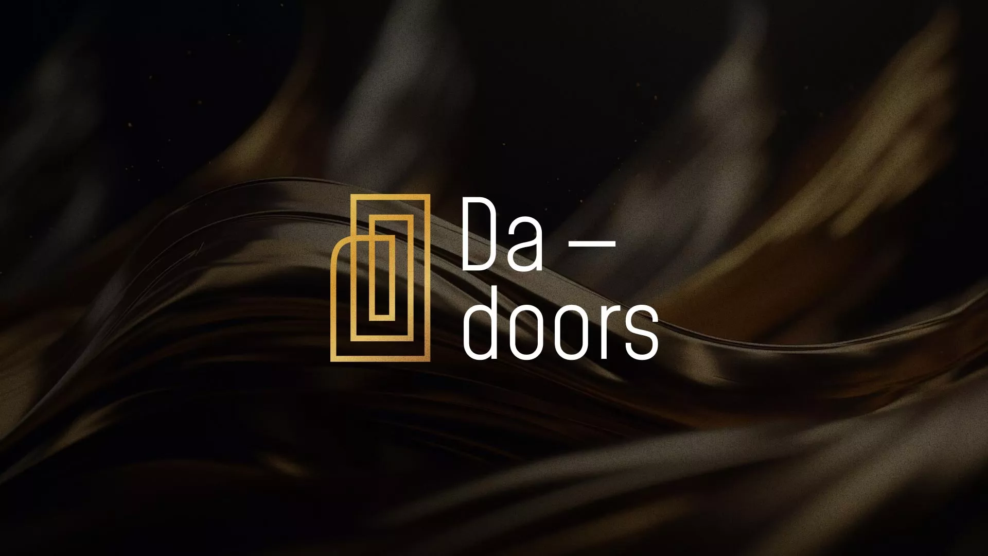 Разработка логотипа для компании «DA-DOORS» в Кушве